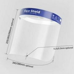 Disposable Faceshield_ Clear Double_Sided Anti_fog