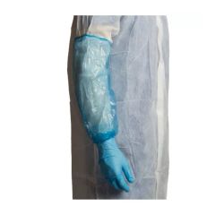 Disposable Sleeve Covers_ Blue_ Carton of 2000