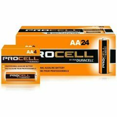Duracell AA Alkaline Procell Industrial Batteries_ 24_pack