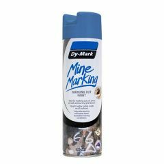 DyMark Mine Marking_ Vertical Spray_ 350g _ Fluoro Blue