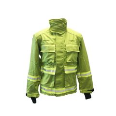 EcoFlex Wildland 'Clash' Fire Fighting Jacket_ Lime