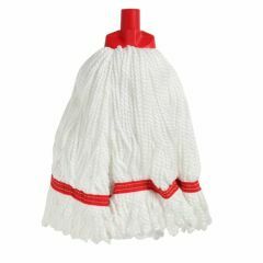 Edco 350G Microfibre Round Mop_ Red