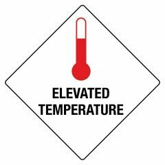 Elevated Temperature Sign