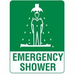 Emergency Shower Signage _ Southland _ 5005