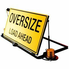 Escort Vehicle Pilot Sign Kit Oversize Load Ahead With Upgraded L