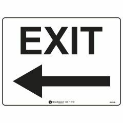 Exit _Left Arrow_ Sign