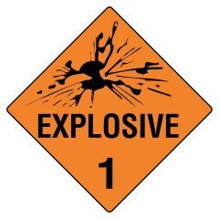 Explosive 1 Sign