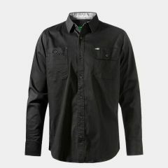 FXD LSH_1 Tailored Long Sleeve Shirt_ Black