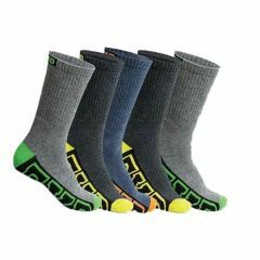FXD SK_1 Core Socks_ Size 7_11_ Multi Coloured _ Pack of 5
