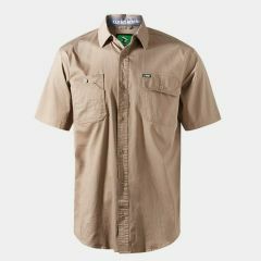 FXD SSH_1 Tailored Short Sleeve Shirt_ Khaki 