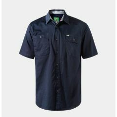 FXD SSH_1 Tailored Short Sleeve Shirt_ Navy