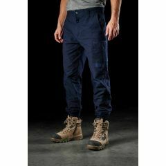 FXD WP_4 Premium Work Trousers with Elastic Ankles_ Navy