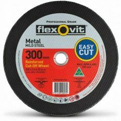 Flexovit 305 x 3_4 x 25_4mm Flat Cut_Off Wheel