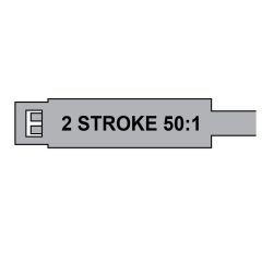 Fuel Container ID Tags AFAC Approved _ 2 Stroke _50_1_ _ GREY
