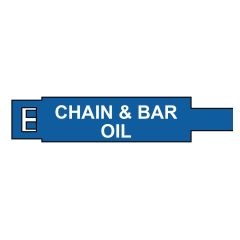 Fuel Container ID Tags AFAC Approved _ Chain _ Bar Oil _ BLUE