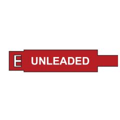 Fuel Container ID Tags AFAC Approved _ Unleaded _ RED