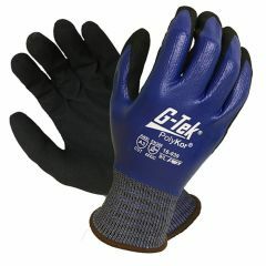 G_Tek PolyKor X7 Dual Nitrile Coating Glove