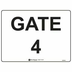 Gate 4 Sign
