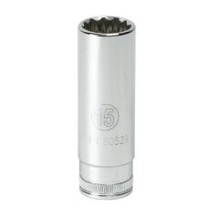 GearWrench 80514 3_8_ Drive 12 Point Deep SAE Socket 9_16_