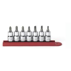 GearWrench 80577 7 Piece 3_8_ Drive Slotted_Phillips®_Pozidriv® B