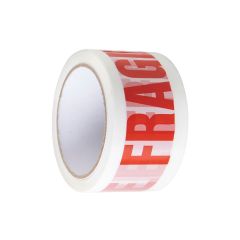 General Purpose PP FRAGILE_ Red on White _ 48mm x 66m