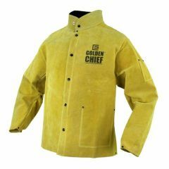 Golden Chief Premium Leather Welding Jacket_ Size Small