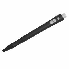 HD Metal Detect_ Retractable Pen_ BLACK Std Ink_ Black Housing_ W