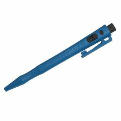 HD Metal Detect_ Retractable Pen_ BLACK Std Ink_ Blue Housing_ Bl