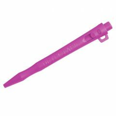 HD Metal Detect_ Retractable Pen_ BLUE Std Ink_ Pink Housing_ Pin