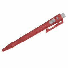 HD Metal Detect_ Retractable Pen_ RED Gel Ink_ Red Housing_ White