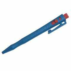 HD Metal Detect_ Retractable Pen_ RED Std Ink_ Blue Housing_ Red 