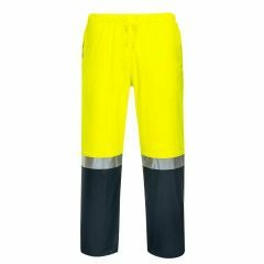 Huski Farmwear Hi Vis Reflective Rain Pants_ Yellow_Navy