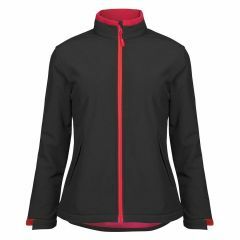 JB's Adults Water Resistant Softshell Jacket_ Black_Red