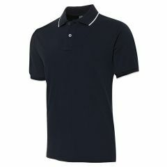 JB's C of C Cotton Face Polo_ Navy_White