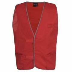 JB's Coloured Tricot Vest_ Red