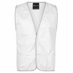 JB's Coloured Tricot Vest_ White