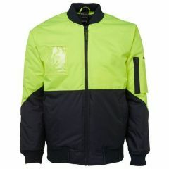 JB's HiVis Two Tone Flying Jacket_ Lime_Navy