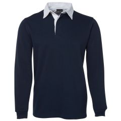 JB's Mens Rugby Knit Jersey_ NAVY_WHITE