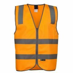 JB's Premium Vic Rail Safety Vest_ Orange