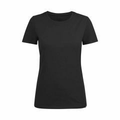 James Harvest AMERICAN U Ladies Modern Crewneck Short Sleeve T_shirt_ Black