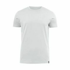 James Harvest AMERICAN U Mens Modern Crewneck Short Sleeve T_shirt White