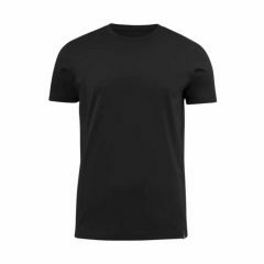 James Harvest American U Mens Modern Crewneck Short Sleeve T_shirt Black