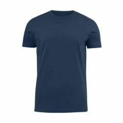 James Harvest American U Mens Modern Crewneck Short Sleeve T_shirt Faded Blue