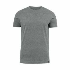 James Harvest American U Mens Modern Crewneck Short Sleeve T_shirt Grey