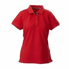 James Harvest Avon Ladies Polo Shirt Red