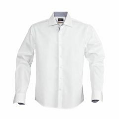 James Harvest Baltimore Mens Business Shirt Long Sleeve White