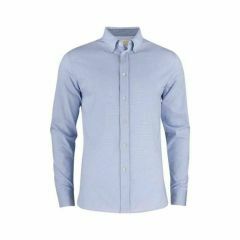 James Harvest Mens Burlingham Long Sleeve Shirt_ Light Blue