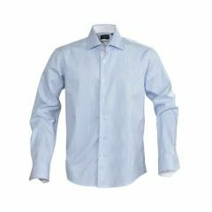 James Harvest Reno Mens Business Shirt Long Sleeve Light Blue Str