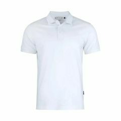 James Harvest SUNSET Modern Mens Polo Short Sleeve Shirt_ White