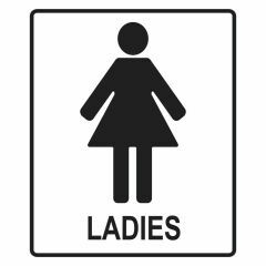 Ladies Sign With Symbol